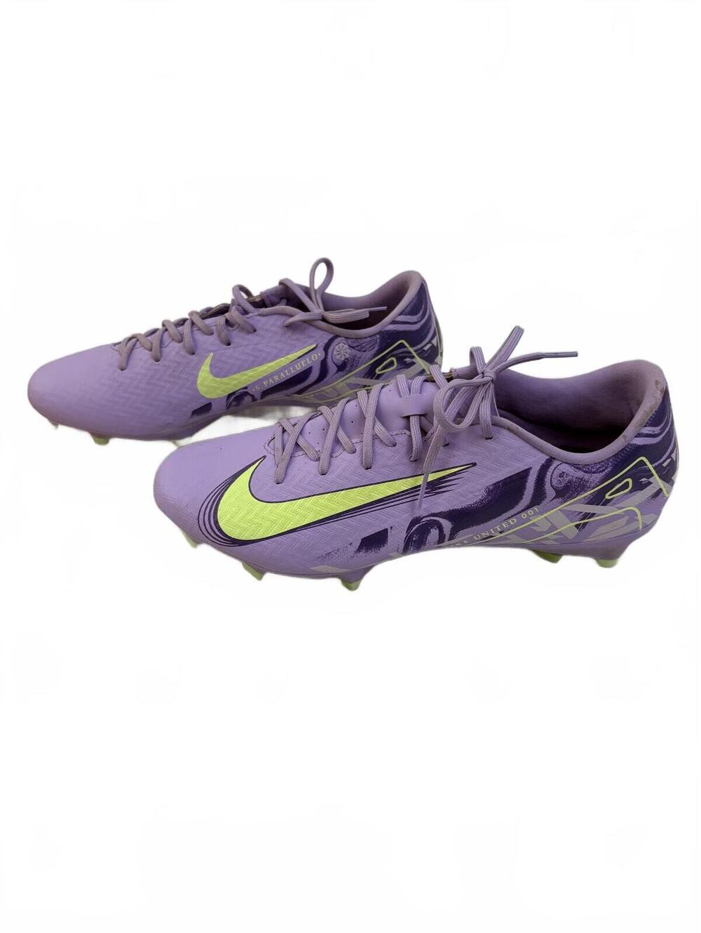 Nike | Mercurial Air Zoom Vapor 16 FG/MG Soccer Cleats Purple Yellow Size 12